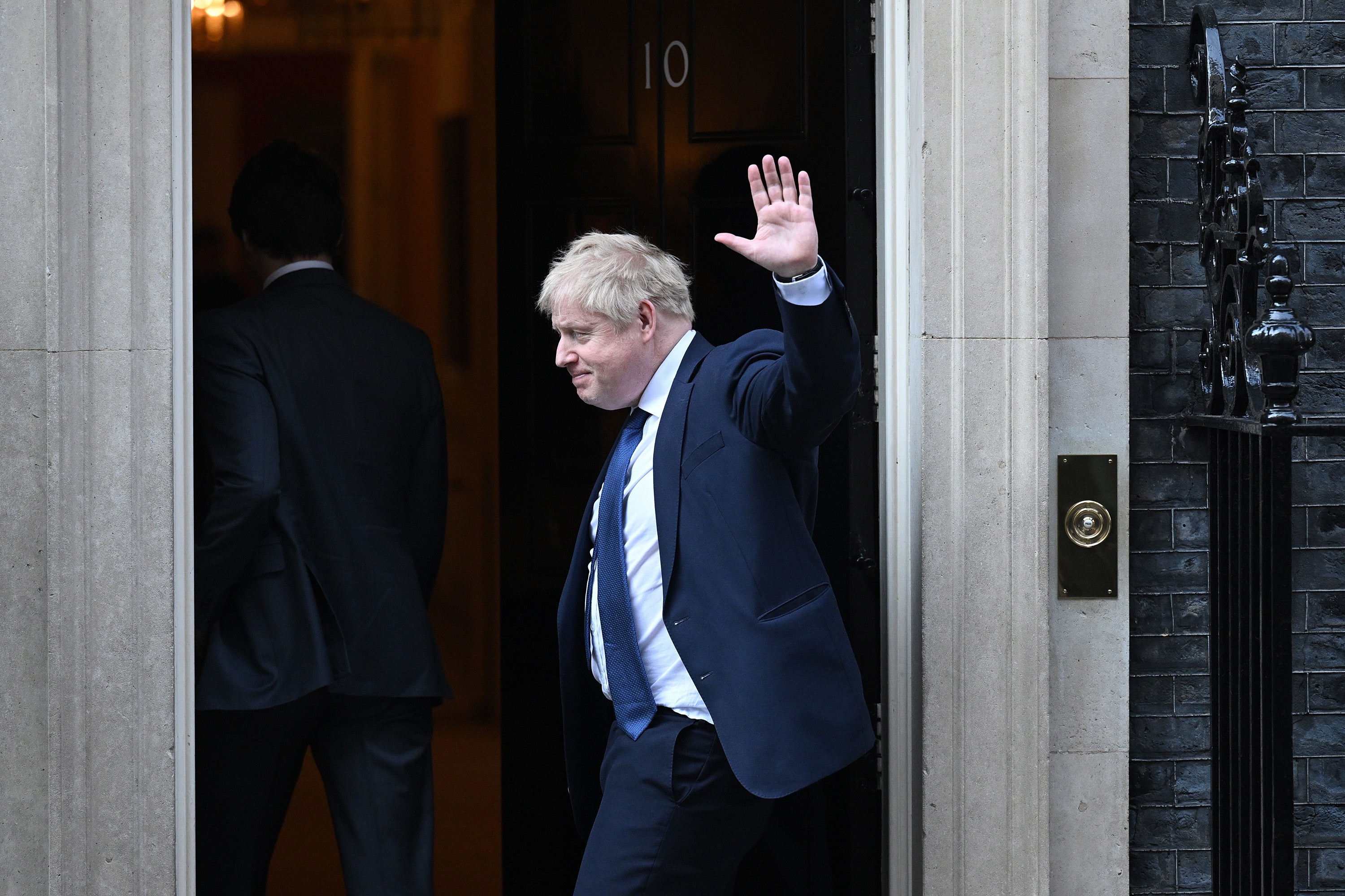 Boris Johnson lives in a flat in Downing Street