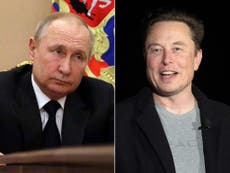Elon Musk challenges Vladimir Putin to a fight for Ukraine