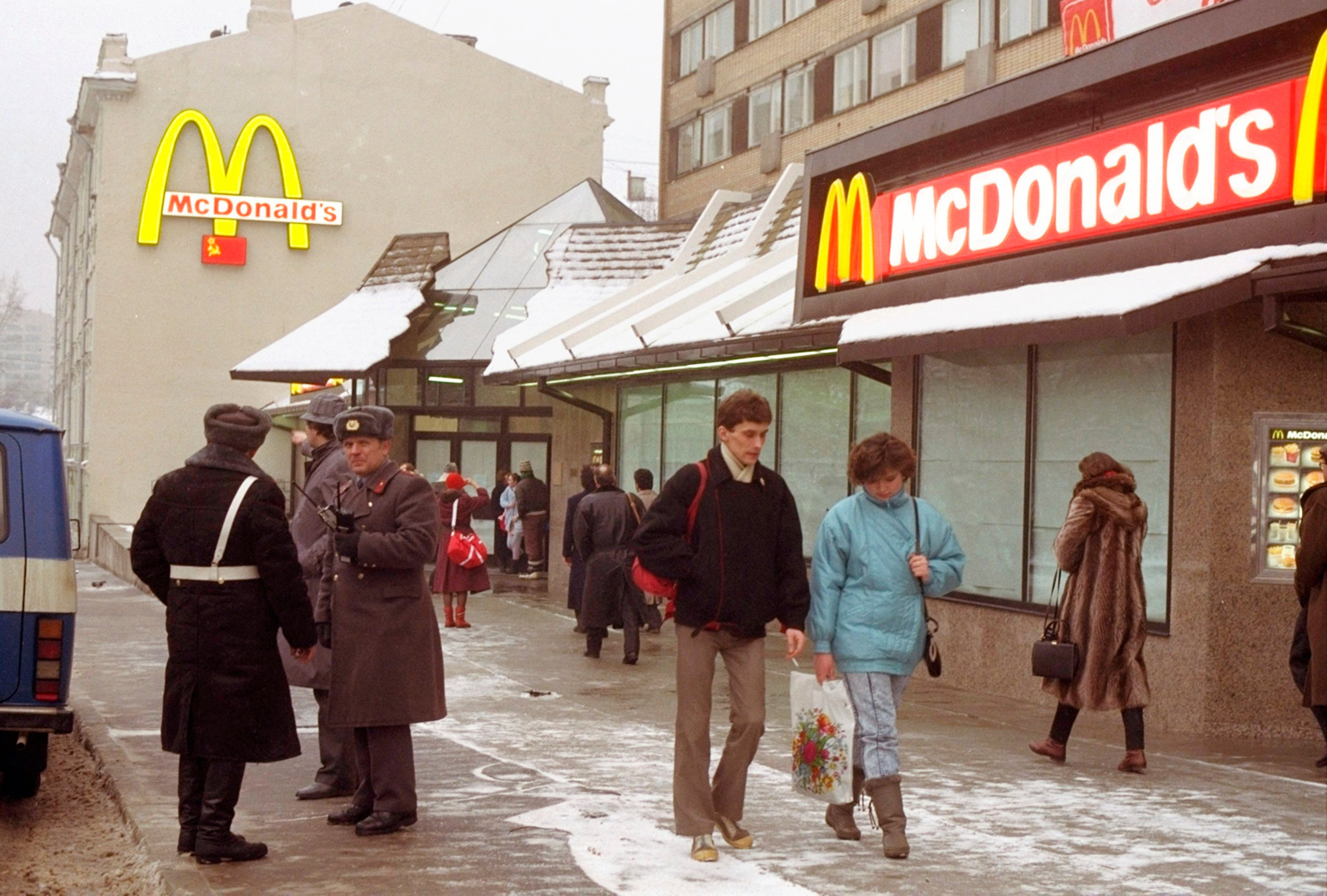Russia Ukraine War McDonald's