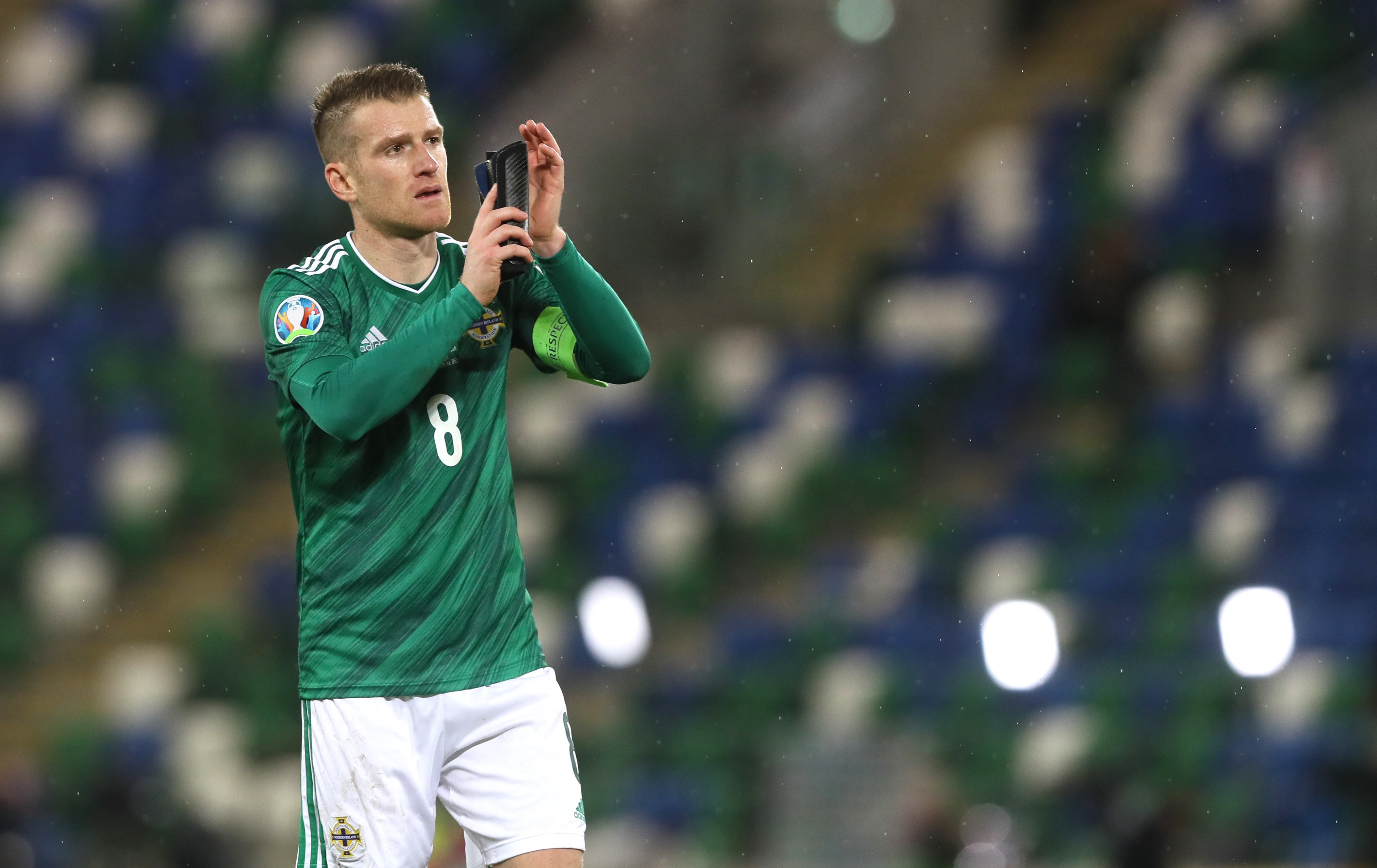 Veteran Steven Davis’s plans are up in the air after the end of the season
