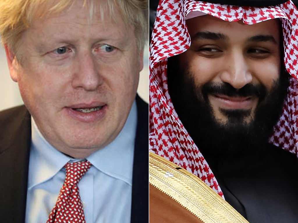Boris Johnson trip to Saudi Arabia to call for oil taps to be opened