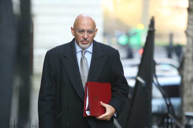 Nadhim Zahawi said Ukrainian university students would be able to extend their leave to remain in the UK or switch over to graduate visas (James Manning/PA)
