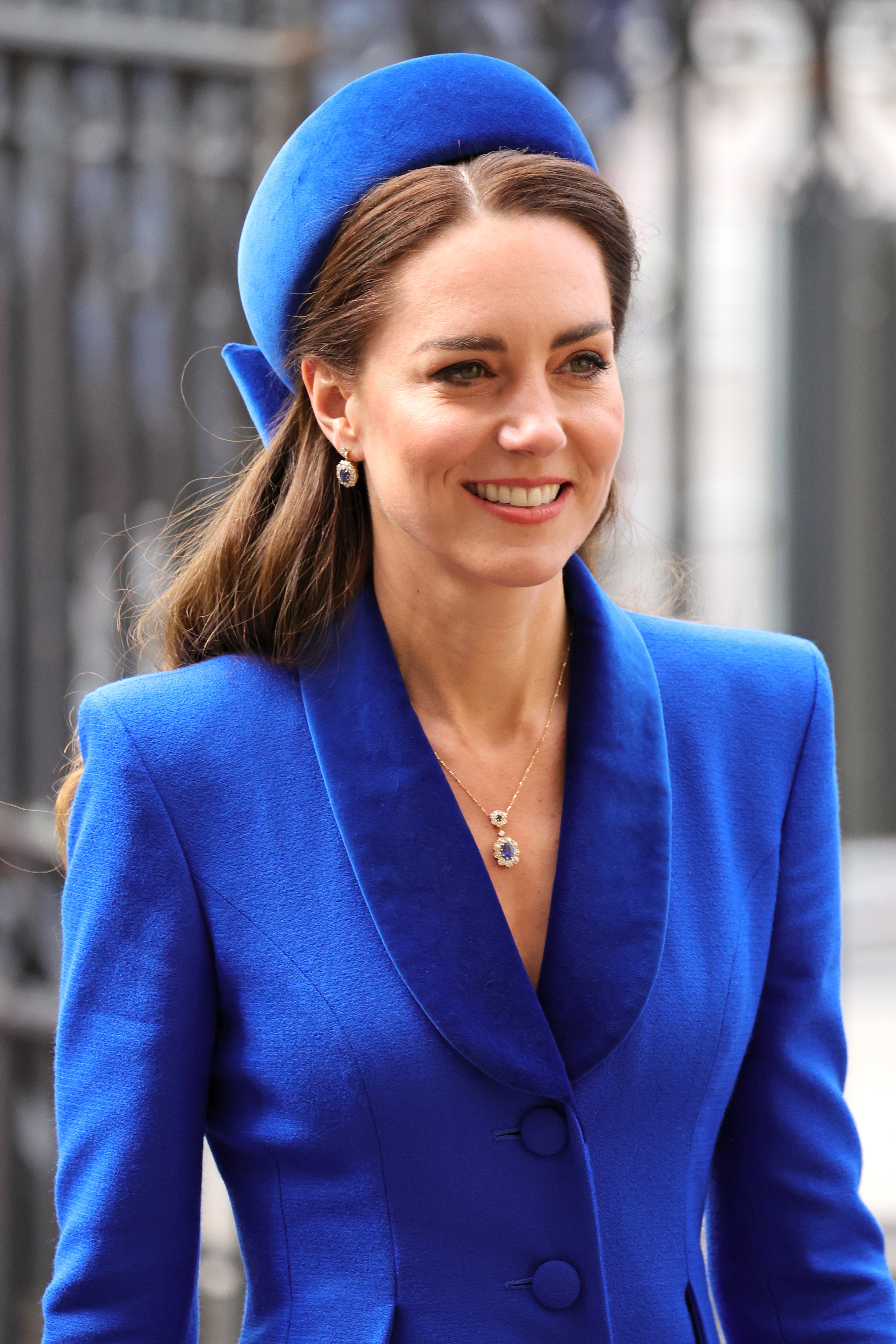 Kate Middleton wears jewellery she wore when meeting Ukrainian president on Commonwealth Day