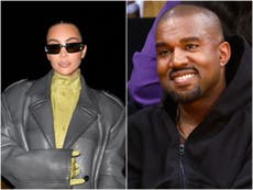 Kim Kardashian tells Kanye West to ‘stop this narrative’ that he can’t see their kids
