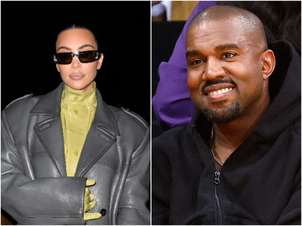 Kim Kardashian tells Kanye West to ‘stop this narrative’ that he can’t see their kids: ‘You were just here this morning’