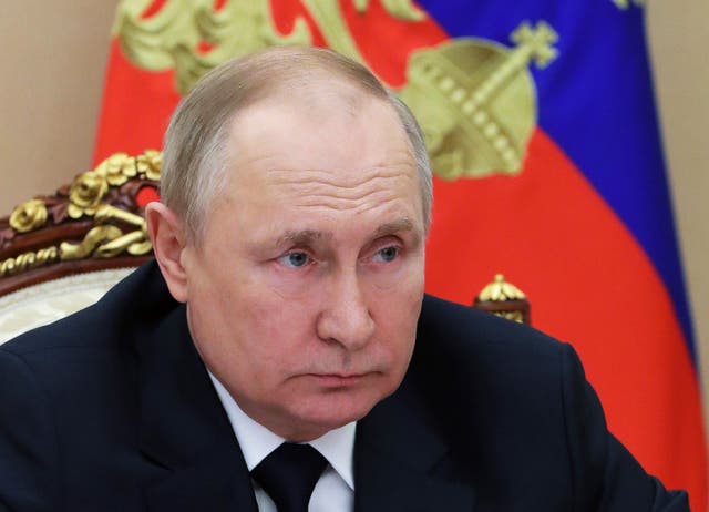 Boris Johnson dijo que Occidente había cometido un "terrible error" al no desafiar al presidente ruso Vladimir Putin en 2014 por la anexión de Crimea (AP/Press Association Images)
