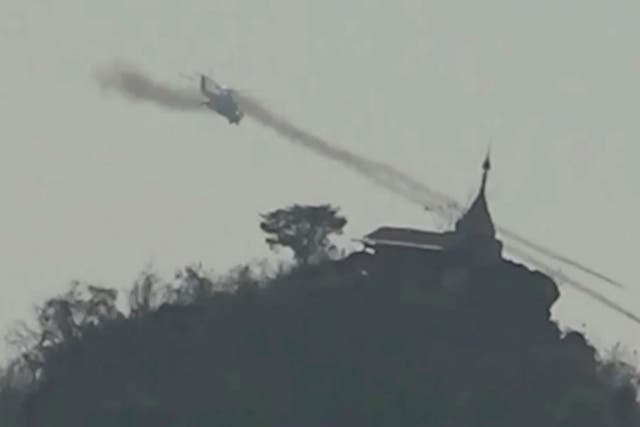 Myanmar Air Strikes