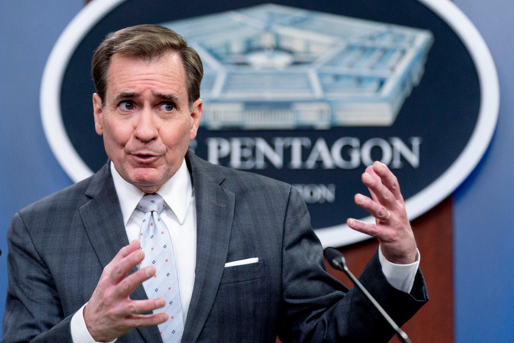 Pentagon, sahadaki ilerleme durduğu için Rusya'nın işgalinin 'o kadar etkileyici olmadığını' söyledi