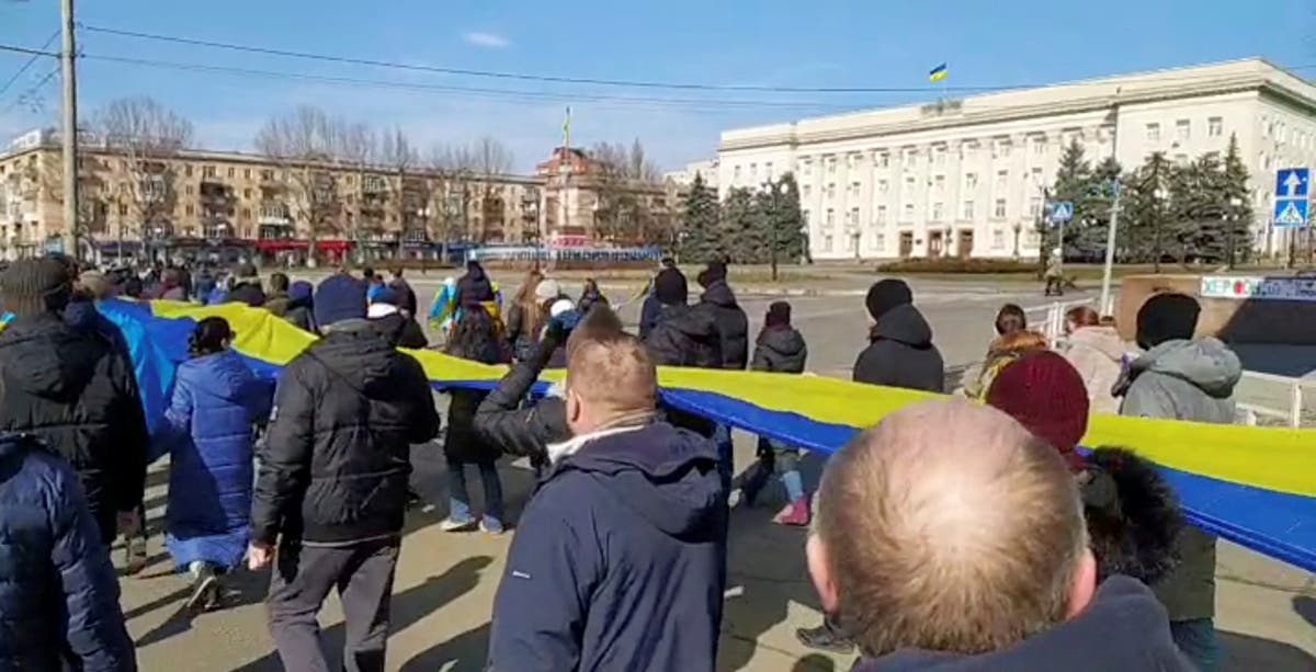 Ukraine: Russia &lsquo;planning referendum&rsquo; to &lsquo;legitimise&rsquo; control of southern Kherson region