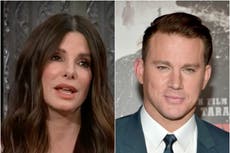 Sandra Bullock shares technique she deployed for acting ‘face to face down there’ with naked Channing Tatum
