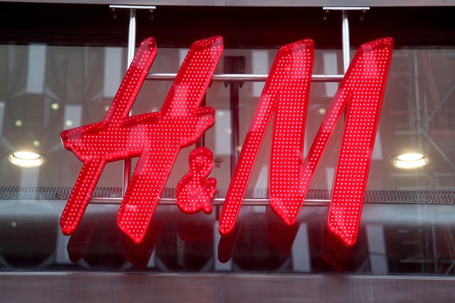 A branch of H&M on Oxford Street, central London (Yui Mok/PA)