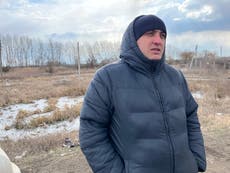 Twice a refugee: How one man in Ukraine fled war once more to get his family to safety