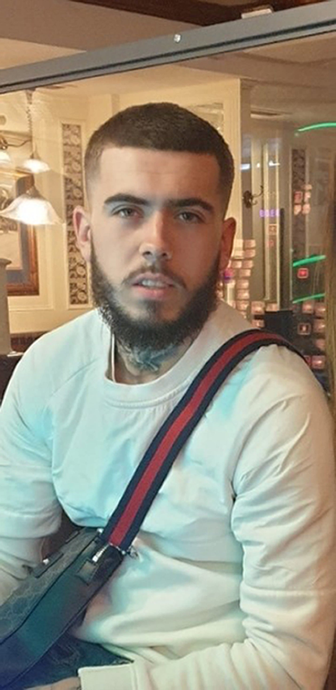 Shane Jerome, 23, was attacked as he rode his motorbike in Brixton, south London, as part of a convoy of vehicles including a green Lamborghini featuring in the film. (Metropolitan Police/PA)