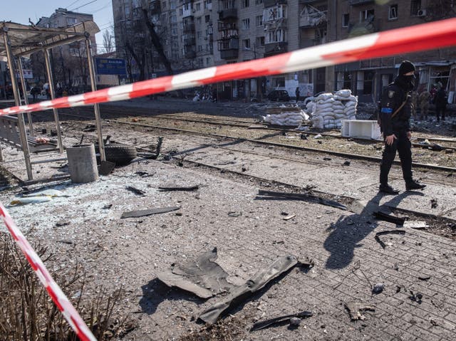 <p>Russia has caused devastation across Ukrainian cities since launching its invasion in late February</p>