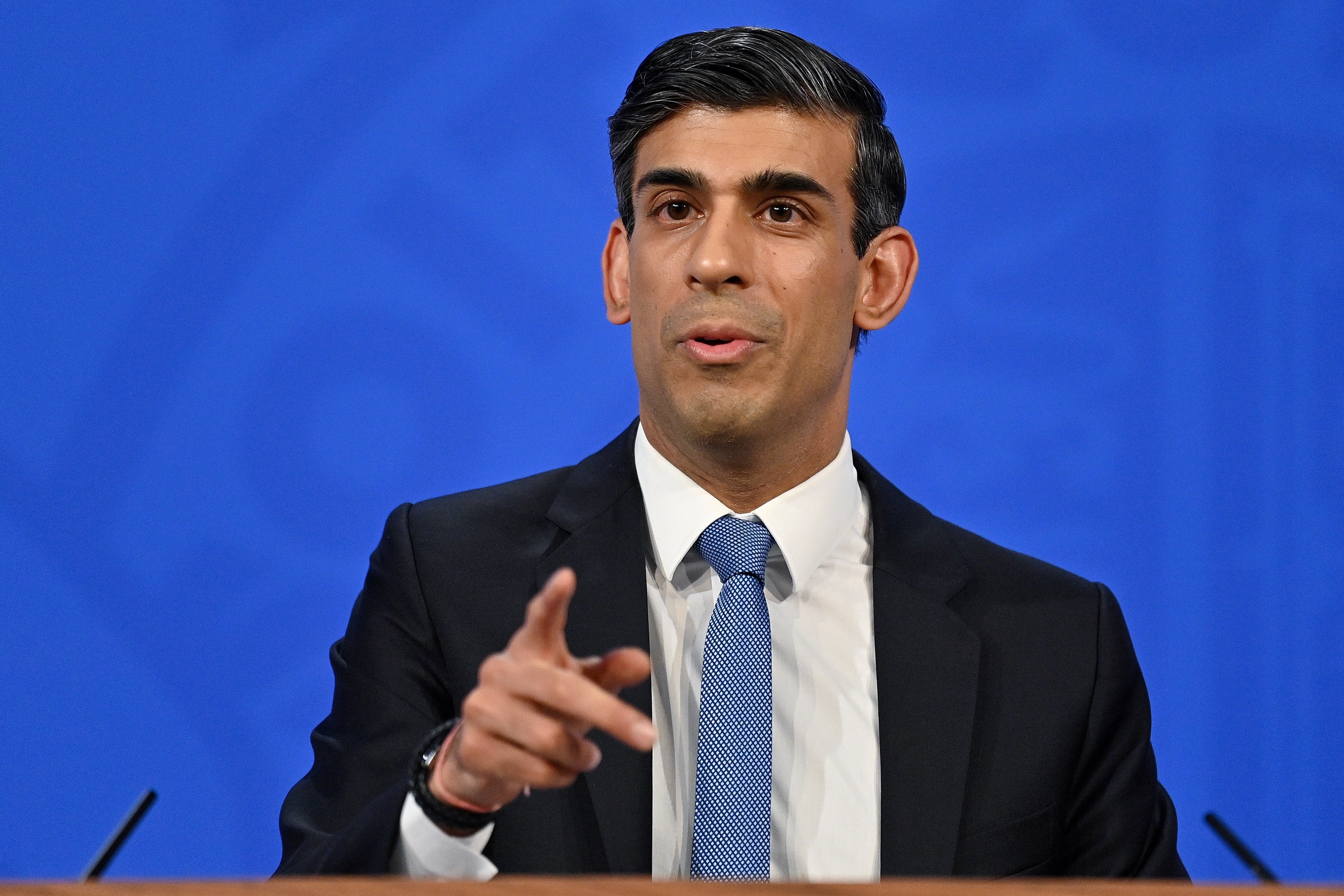 Chancellor Rishi Sunak (Justin Tallis/PA)