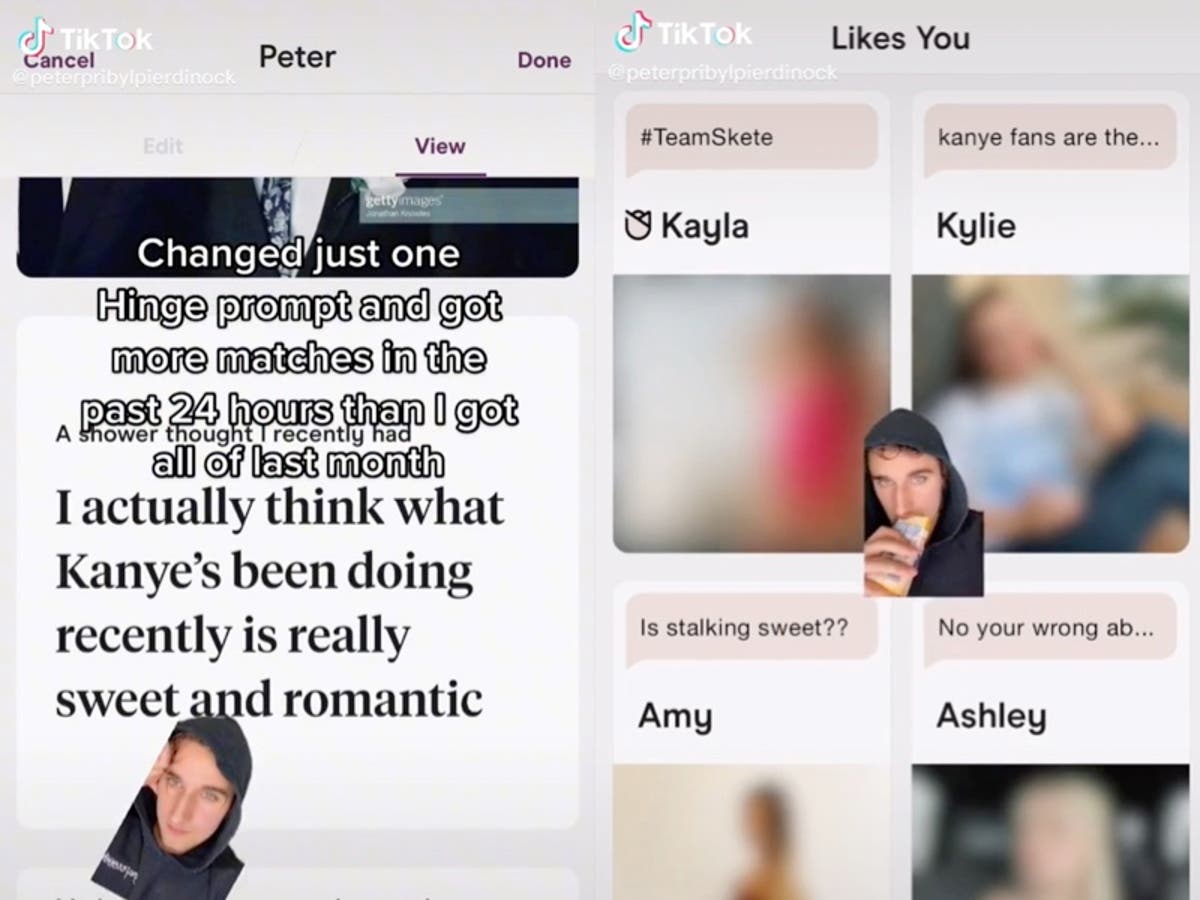 Man claims he made more Hinge matches after adding controversial Kanye West  opinion to profile: 'No you're wrong' | The Independent
