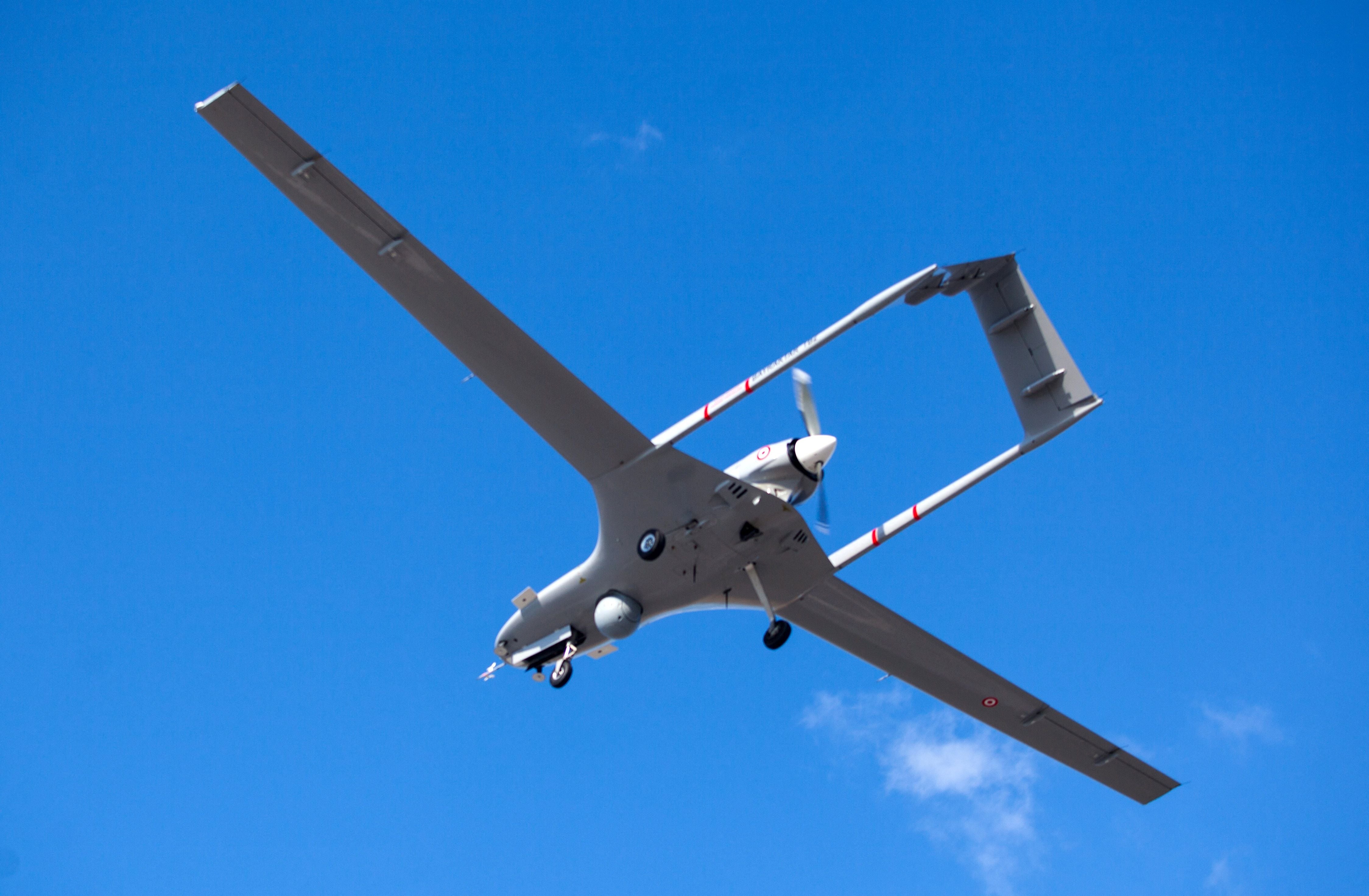 The Turkish-made Bayraktar TB2 drone has been used in modern conflicts in Syria and Libya