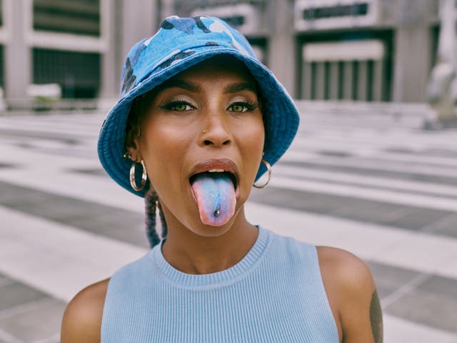 <p>Fans of the chemical often show their support for the product on social media by posting blue tongue selfies</p>