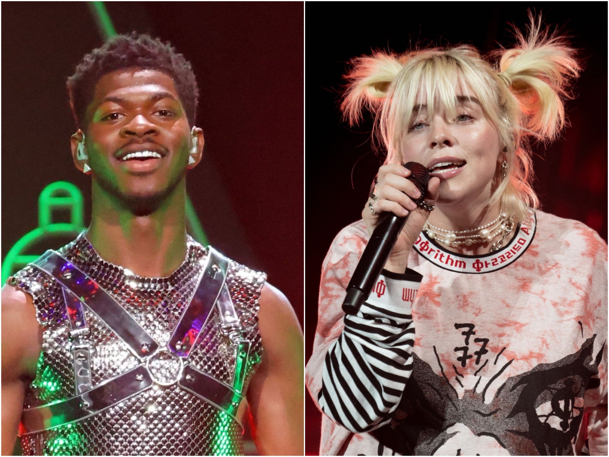 Lil Nas X and Billie Eilish