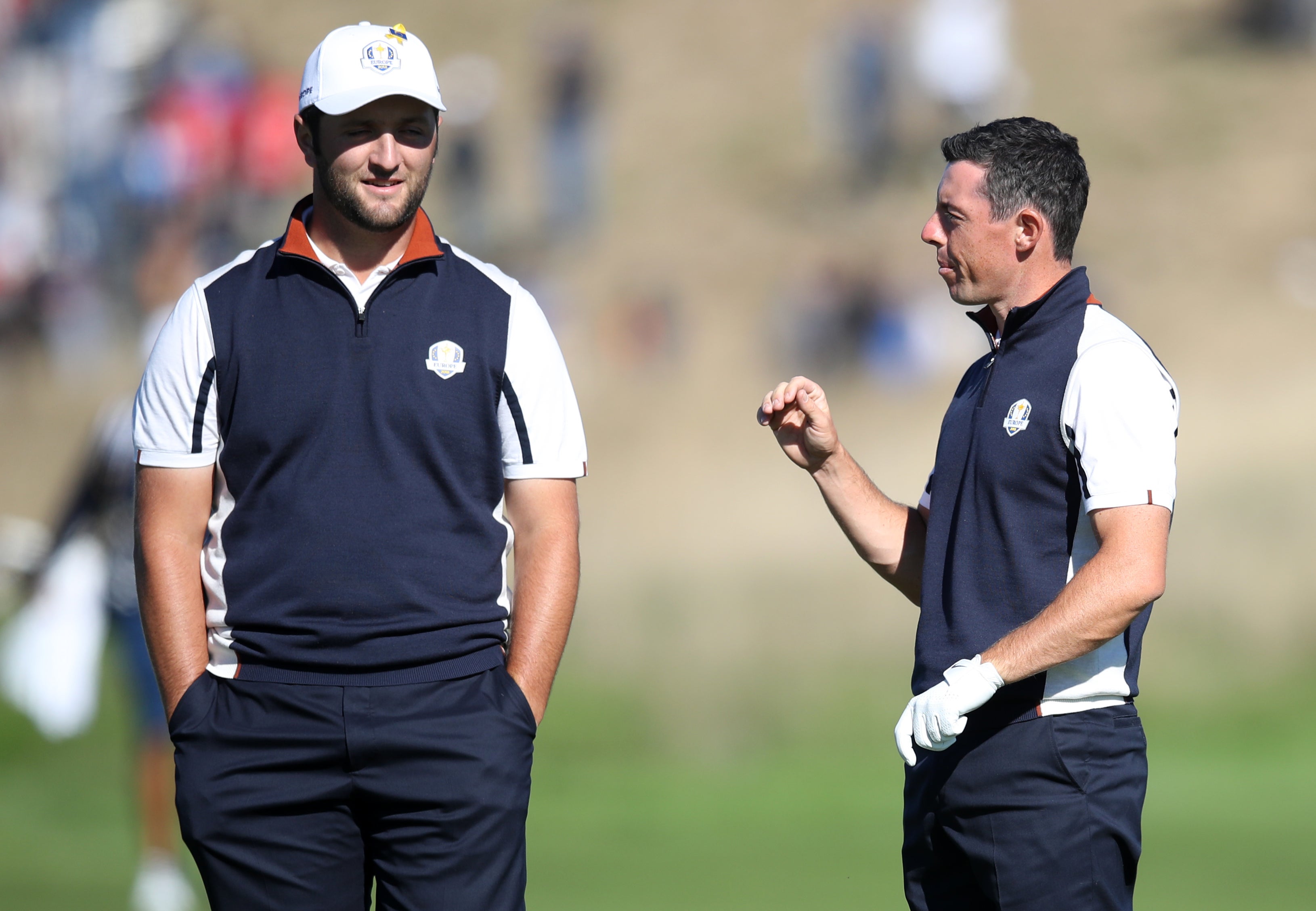 Jon Rahm and Rory McIlroy are likely to be linchpins in Stenson’s team (Adam Davy/PA)