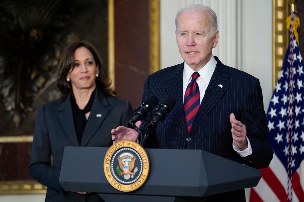Biden says Putin&rsquo;s aggression has &lsquo;united&rsquo; Americans and &lsquo;the freedom-loving world&rsquo;