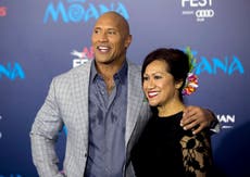 Dwayne Johnson credits females in his life for shaping him