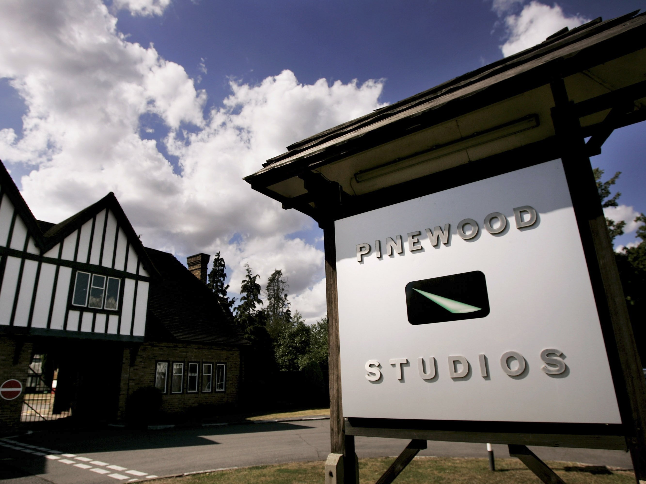 A general view of Pinewood studios in Buckinghamshire, from 2006