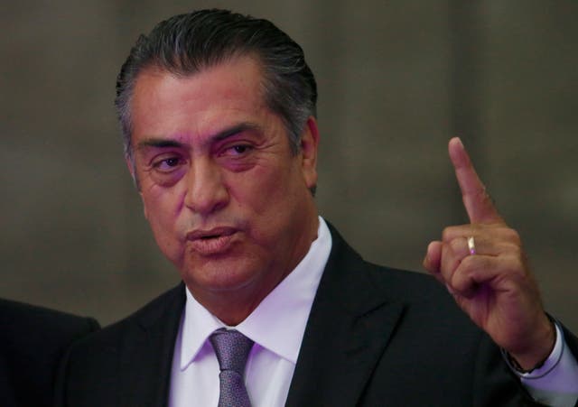 <p>MÉXICO-EXGOBERNADOR ARRESTADO</p>