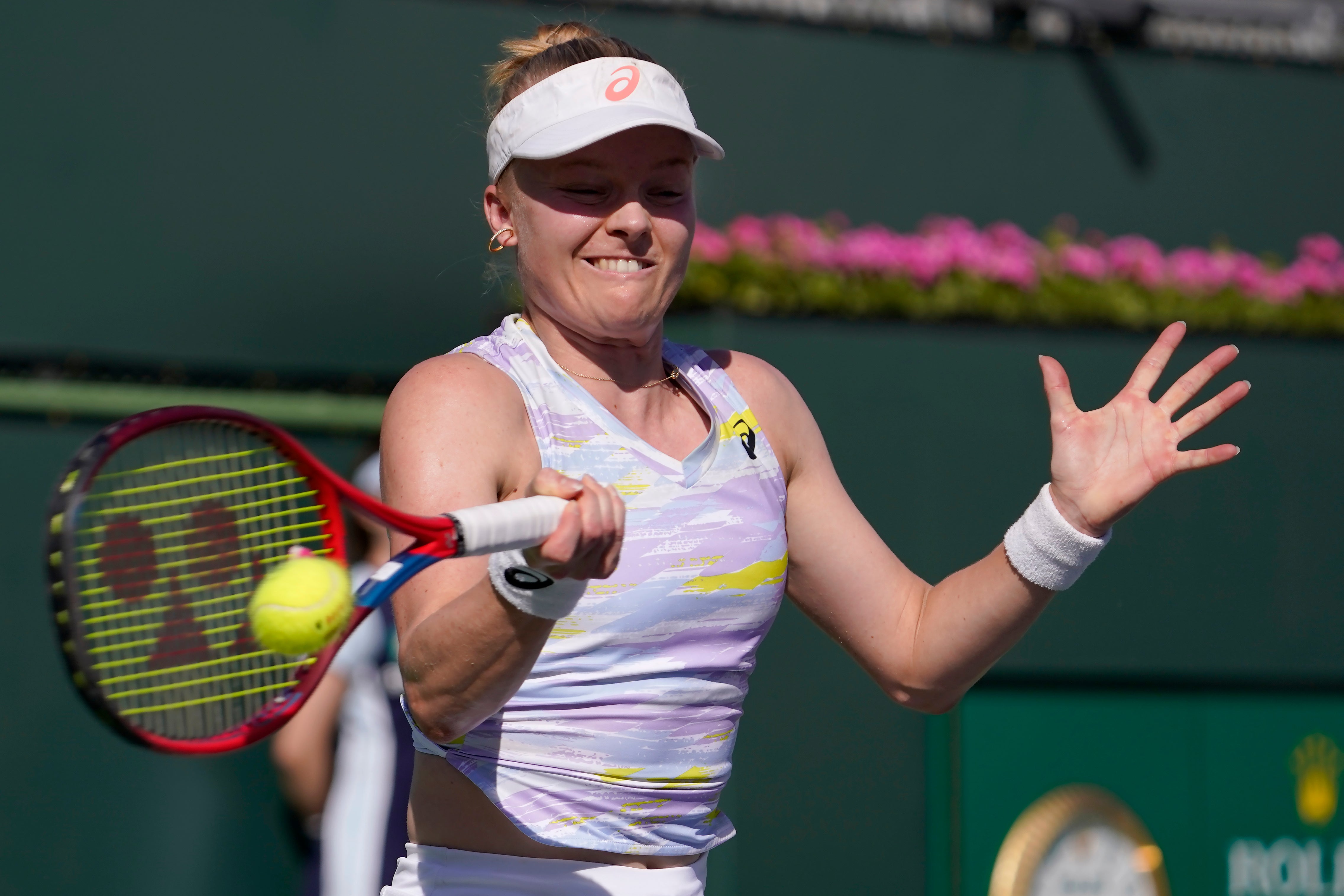 Harriet knocked out Indian Wells but climbs into world's top 100 The Independent