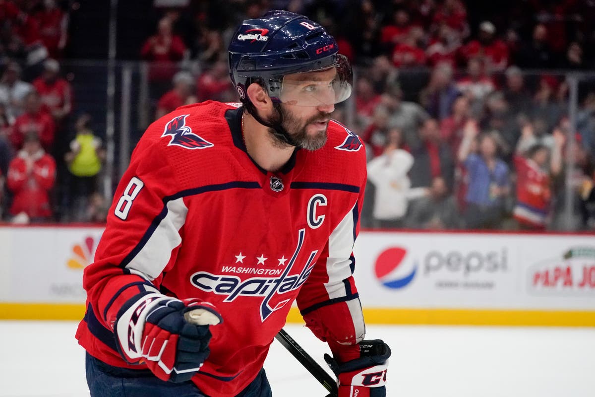 Ovechkin scores 767th goal, passes Jagr for 3rd on NHL list