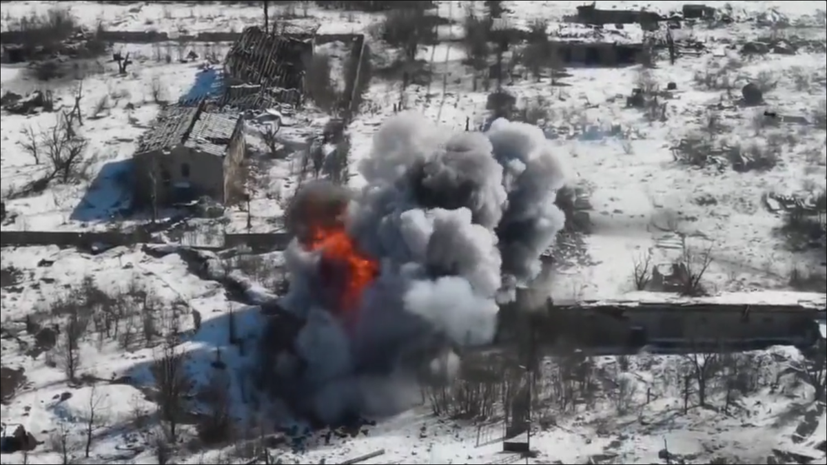 Video: Drone captures Russian tank blown up into a fireball, Ukrainian army says: ‘Game over Russian invaders!’