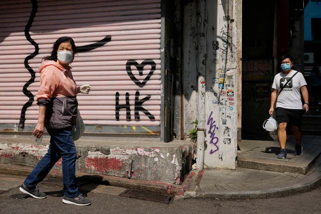 Virus Outbreak Hong Kong