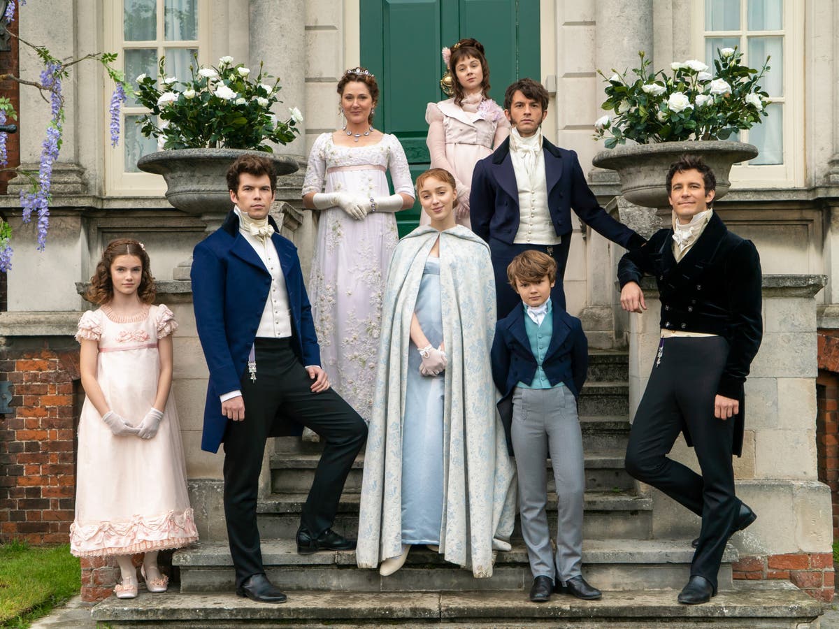 Bridgerton stars showcase new designers in lavish photoshoot