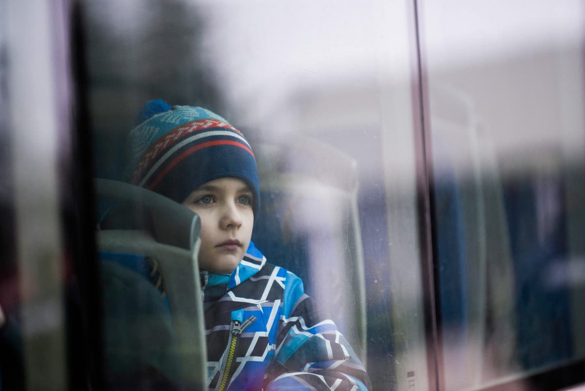 Nearly one child a second has become a refugee since Russia’s invasion of Ukraine, says UN