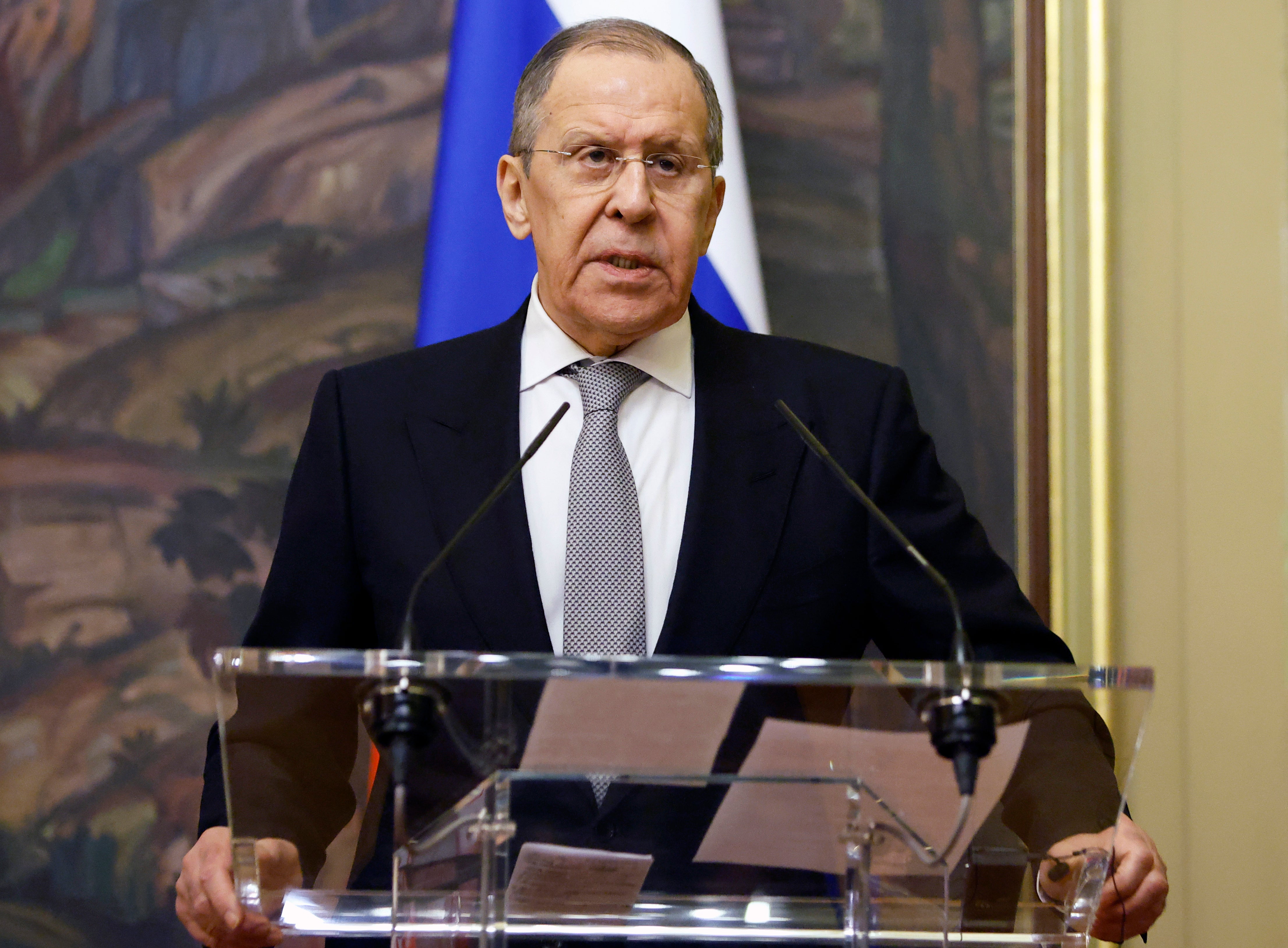 Sergei Lavrov echoed talk of a ‘compromise’ between Russia and Ukraine