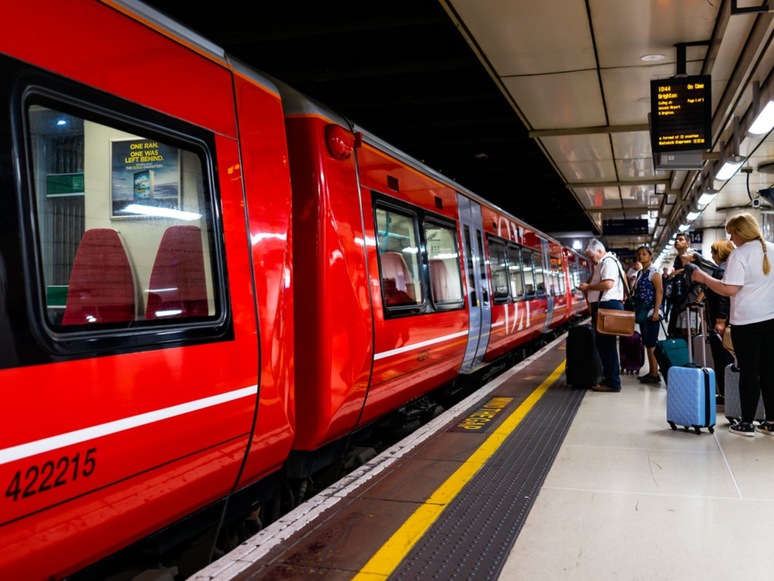 Gatwick Express airport train service to restart in April | The Independent