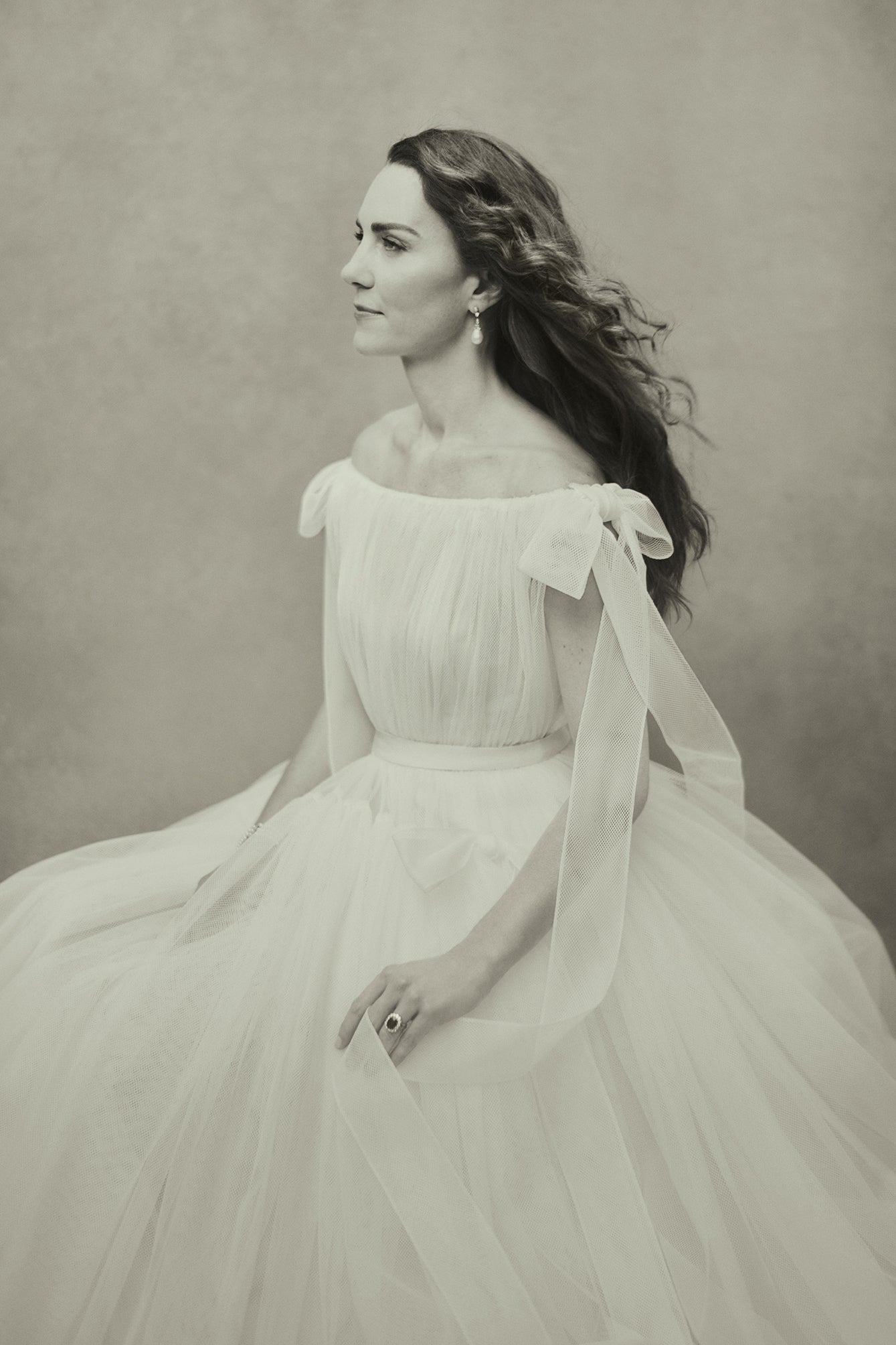 One of Paolo Roversi’s birthday portraits of Kate (Paolo Roversi/Duke and Duchess of Cambridge/PA)