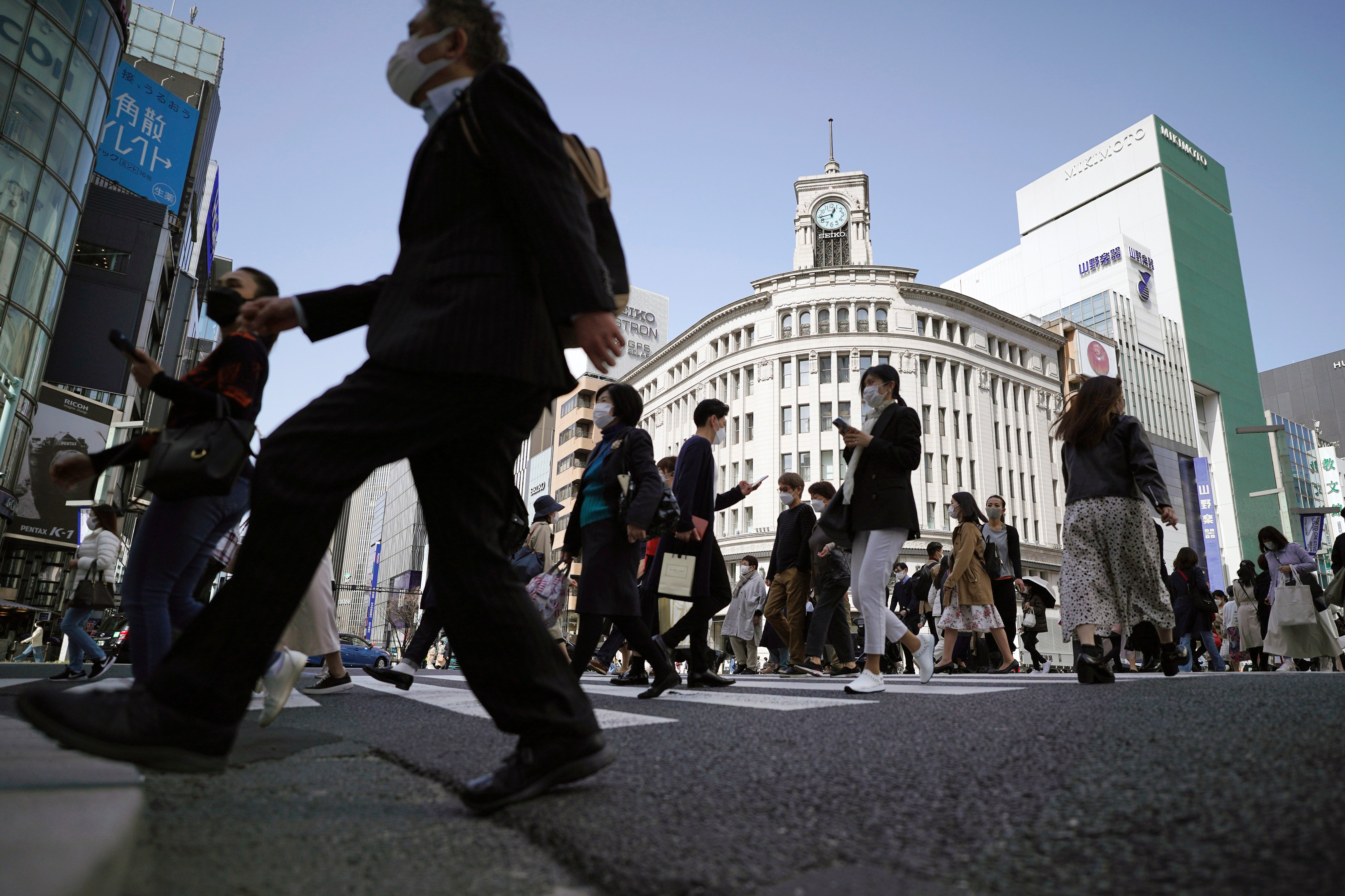 Virus Outbreak Japan Daily Life