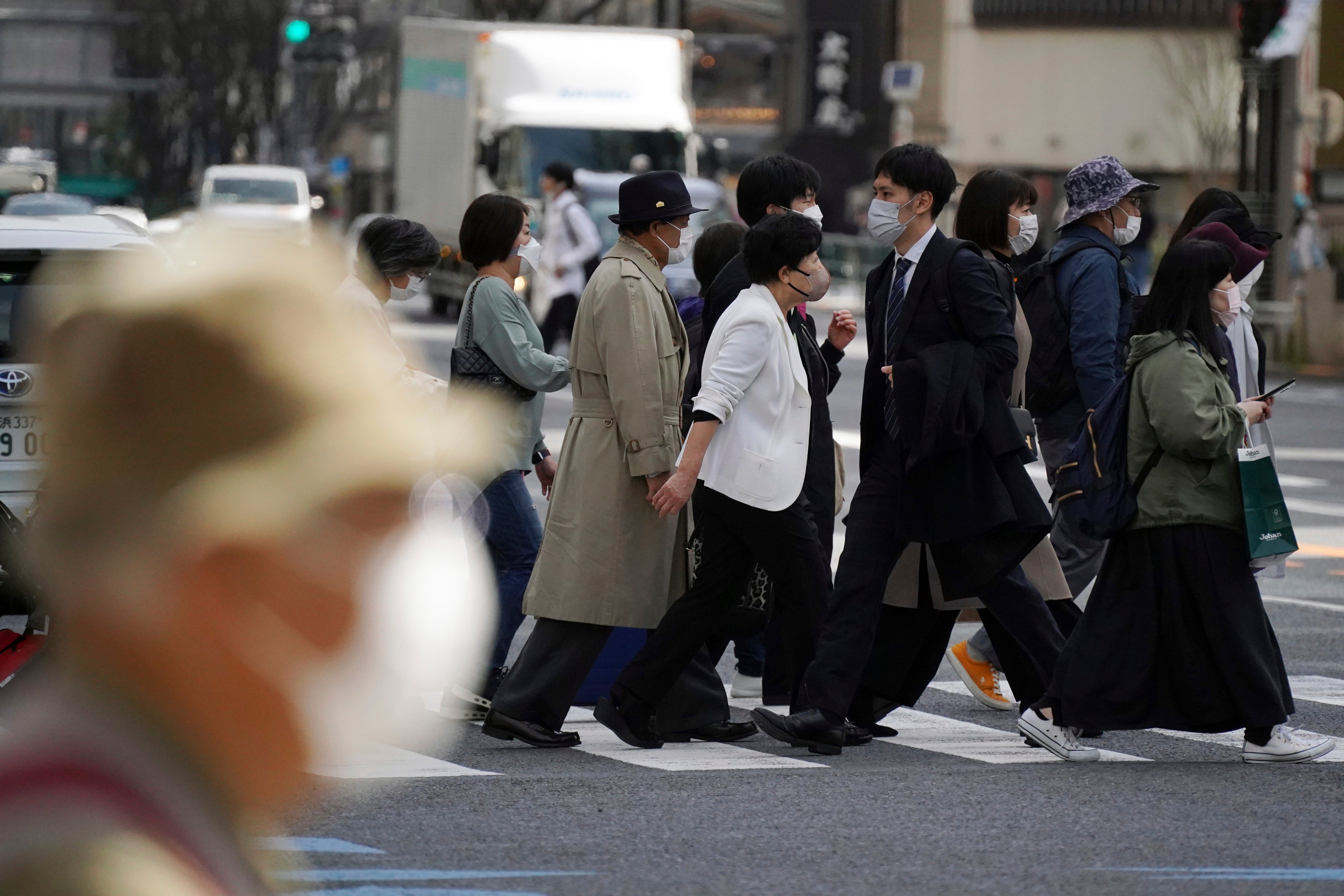 Virus Outbreak Japan Daily Life
