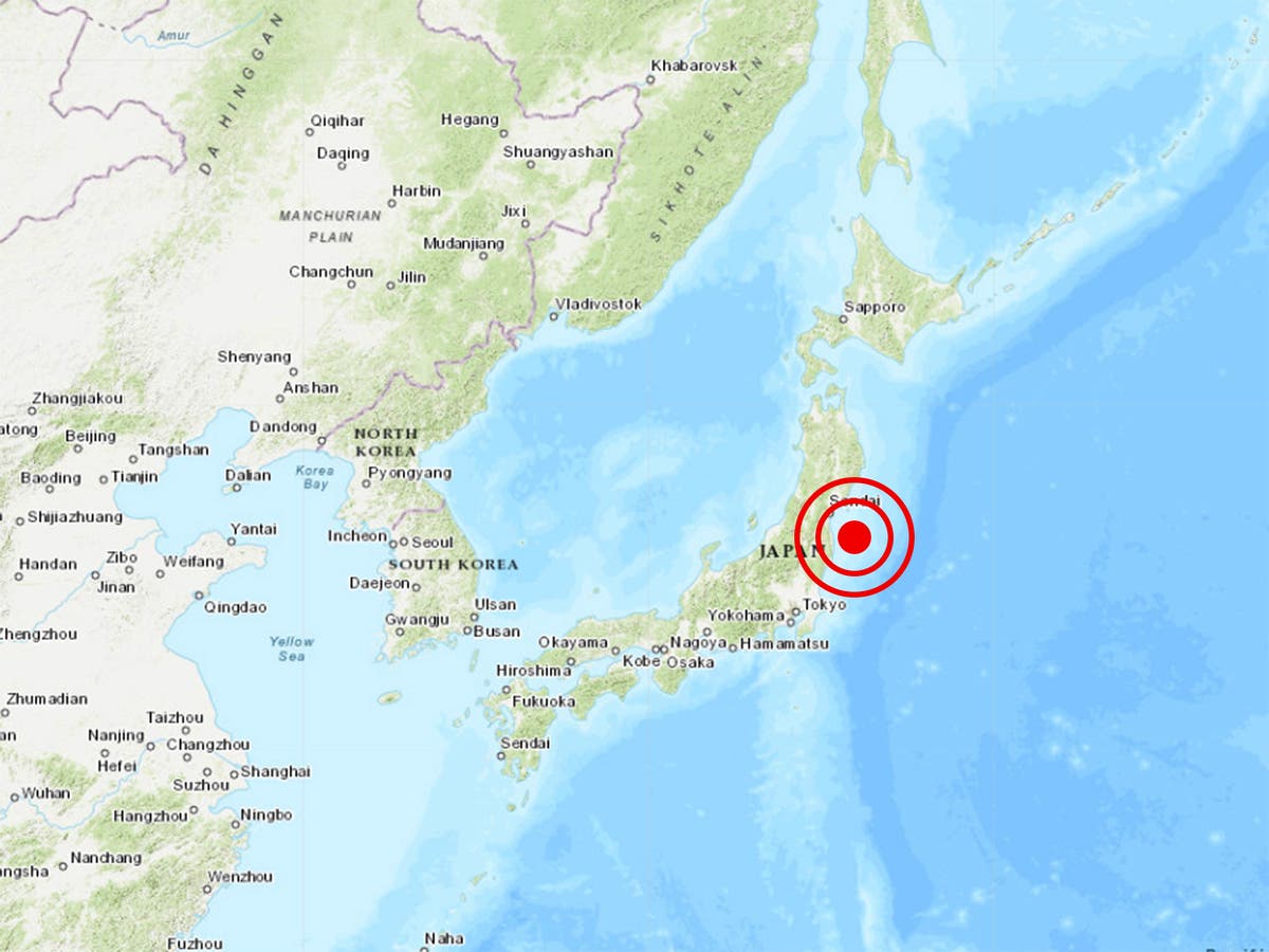 Fukushima earthquake: Two dead and millions without power in 7.3 magnitude quake off Japan coast