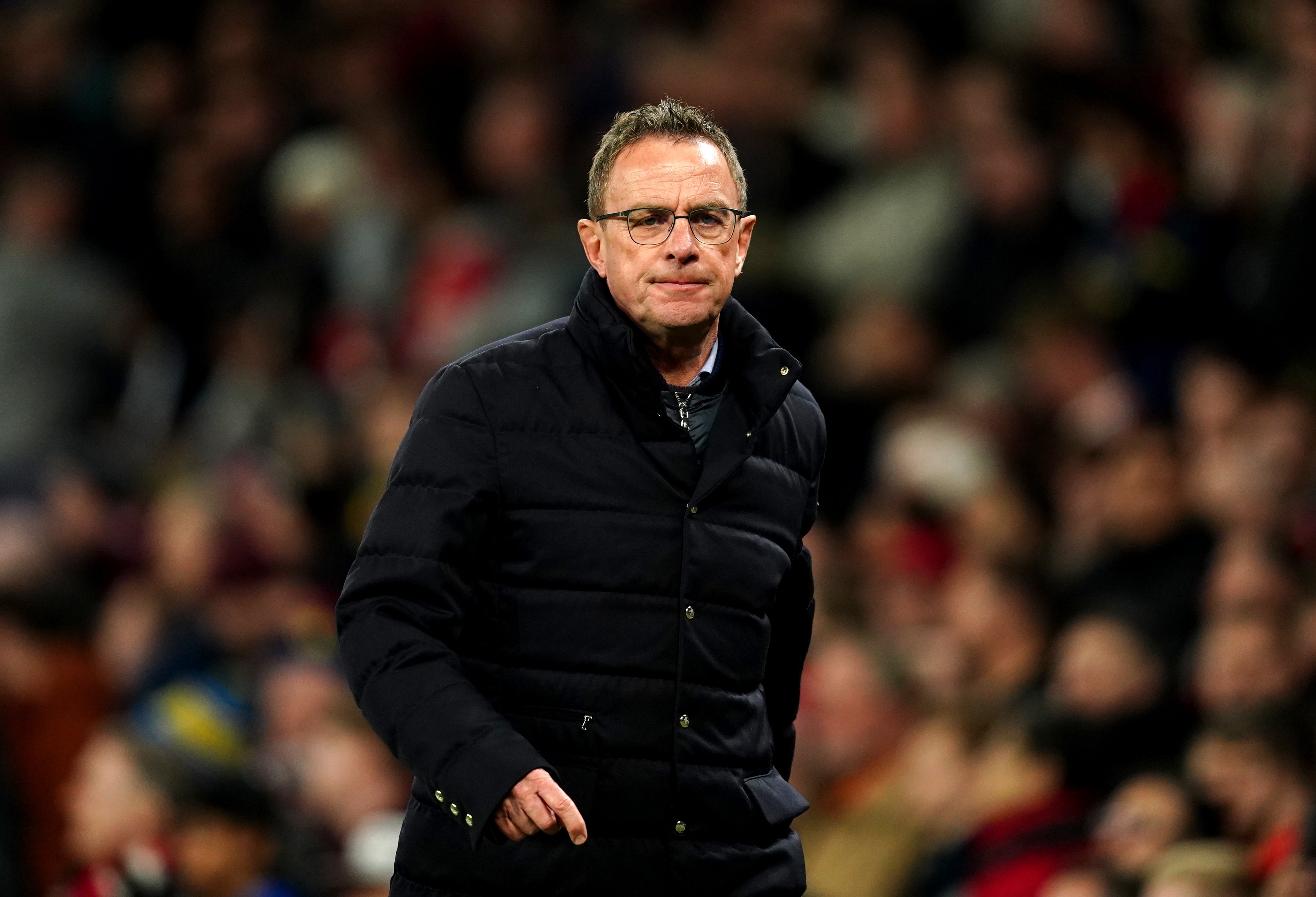 Ralf Rangnick’s side face an uphill battle to qualify for next season’s Champions League (Martin Rickett/PA)