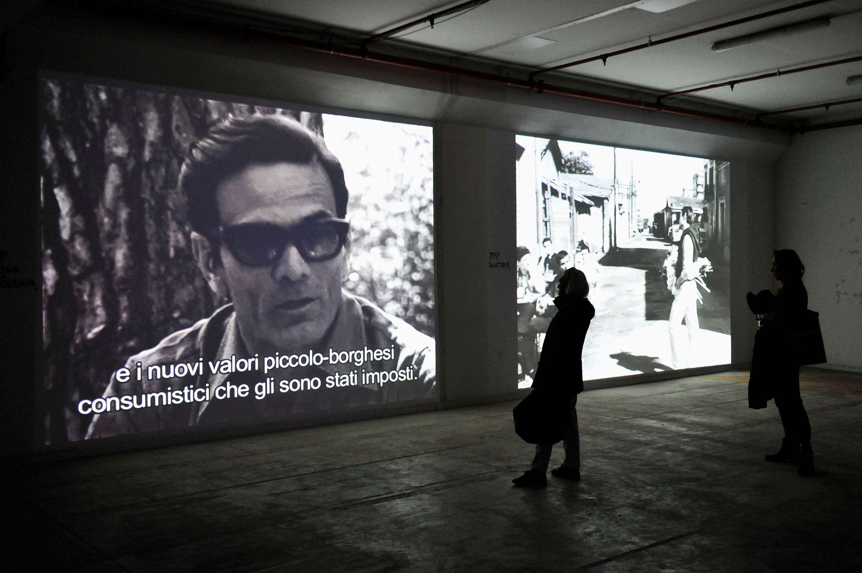 The Pier Paolo Pasolini exhibition at the sixth International Rome Film Festival in October 2011