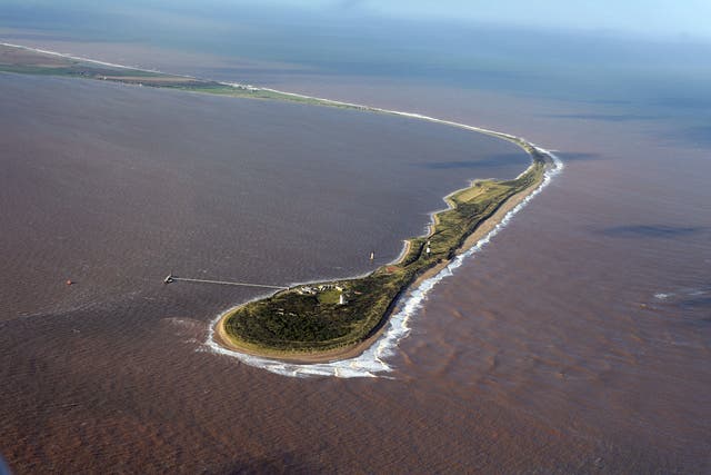 <p>The prosperous port town of Ravenser Odd once stood where the River Humber meets the North Sea</p>