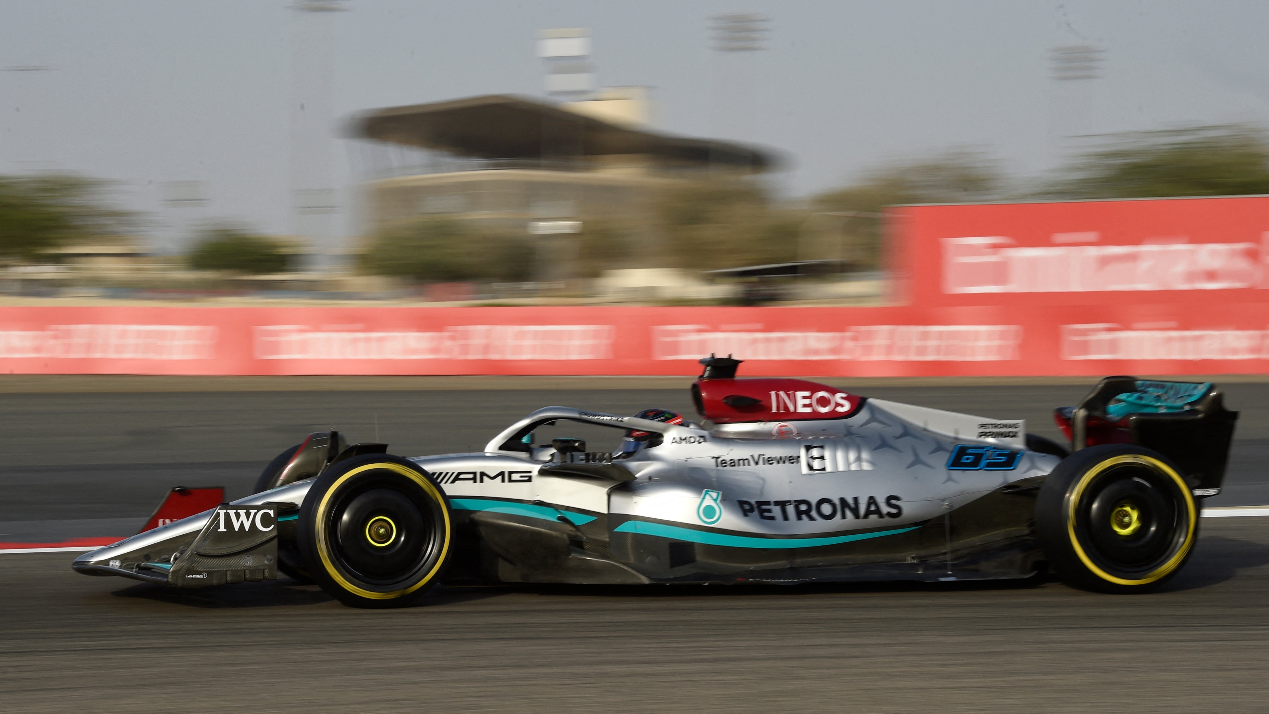 <p>Mercedes were slightly off the pace during preseason testing </p>