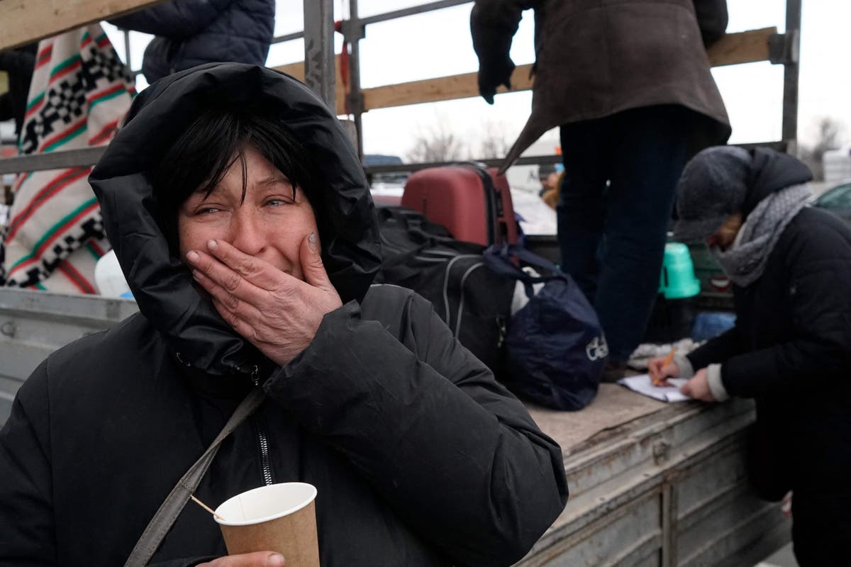 Russian bombs hit Mariupol theatre where ‘lots of civilians’ were sheltering