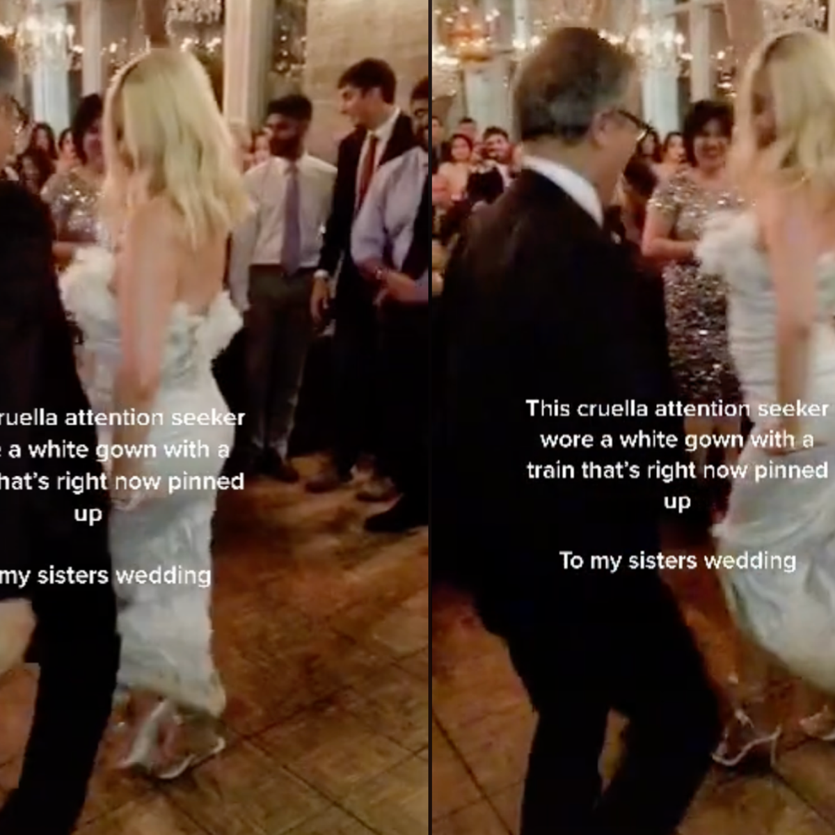 Guest criticised for wearing a white dress to someone else s