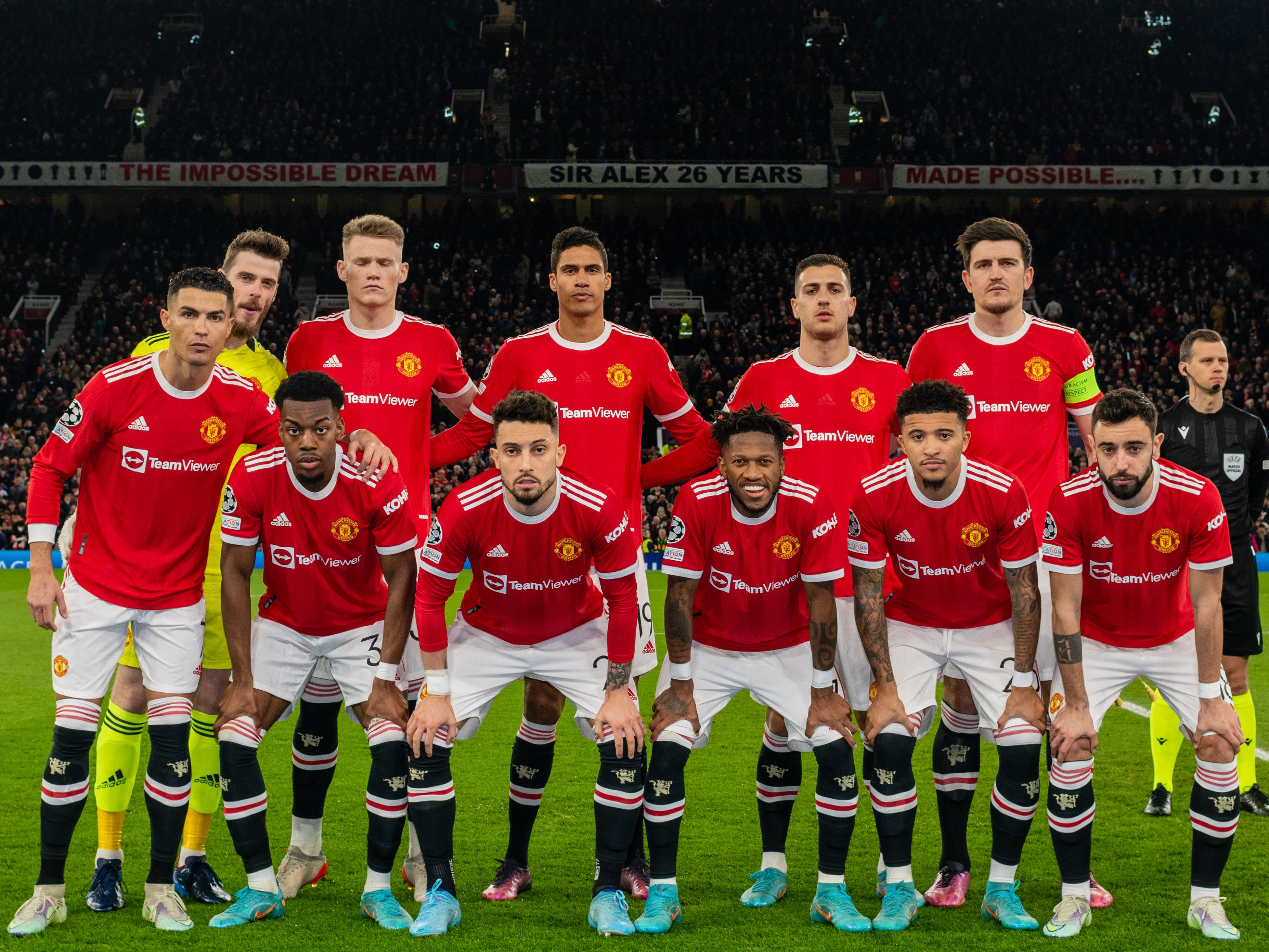 Manchester United 2022 Lineup