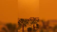 Spain skies turn ‘Blade Runner’ orange as dust clouds from Sahara blanket country