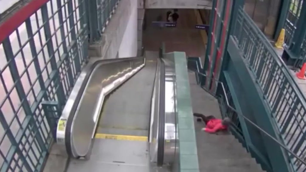 Seattle: Nurse thrown down stairs and repeatedly kicked in brutal train station attack