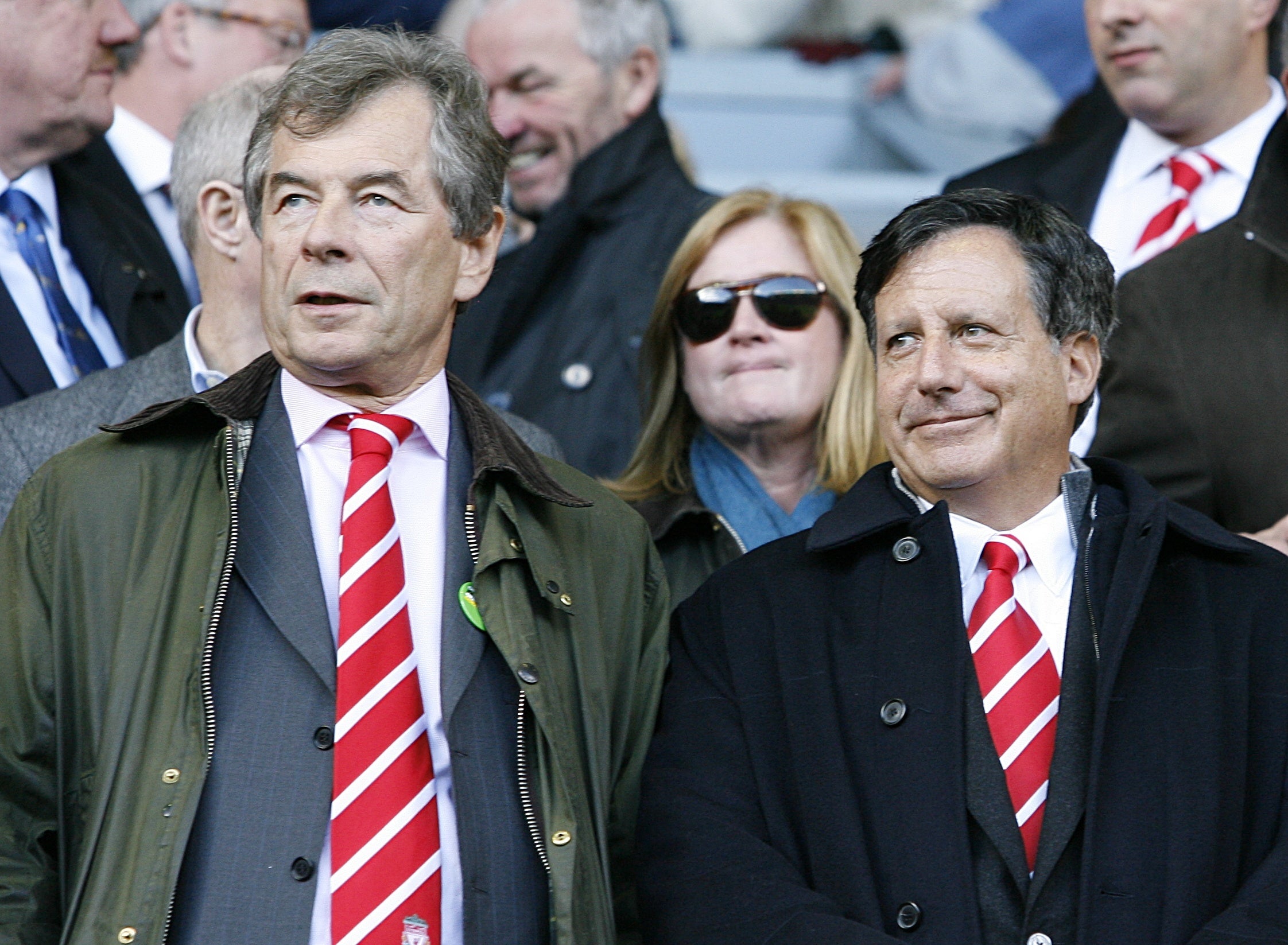 Sir Martin Broughton, left, is leading a consortium bid to buy Chelsea (PA)